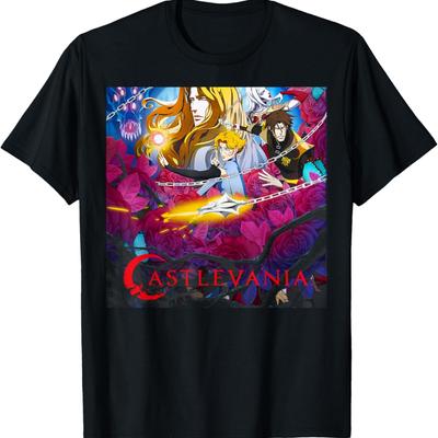 Castlevania Group Shot Square Portrait T-Shirt