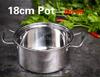 Small Hot Pot Special pot for induction cooker Self- hotpot Single person mini One person pot Commercial soup pots