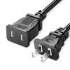 2M 5M 10M US-Stecker AC-Netzstecker Kabel TV PC Laptop Stromversorgungskabel Kupfer-Ladekabel