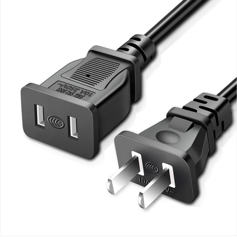 2M 5M 10M US-Stecker AC-Netzstecker Kabel TV PC Laptop Stromversorgungskabel Kupfer-Ladekabel