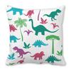 Office Sofa Car Cushion Cover Luxury Home Decoration Pillow Cover Cute Cartoon Little Dinosaur Animal Pattern