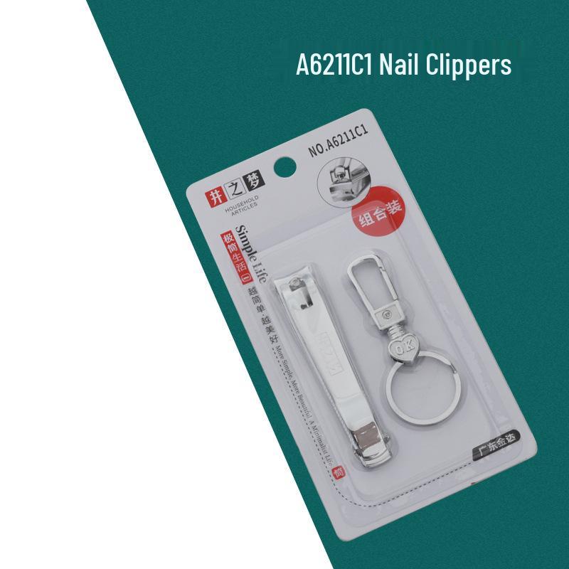 Nail Clippers Set: Small & Large with File - Manicure Tools