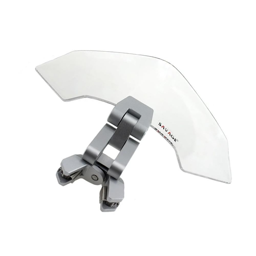 Motorrad Universal Klar Einstellbar Windschutzverlängerung Windabweiser Windschutz Für Kawasaki BMW Ducati Honda Yamaha Suzuki