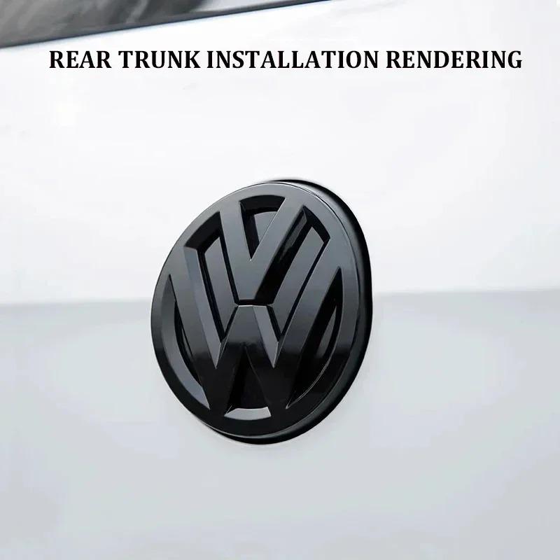 New 2026 Car Front Grill Emblem For VW POLO GOLF 5 6 7 7.5 8 MK5 MK6 MK7 MK8 Scirocco Rear Trunk Lid Covers Logo car accessories EQ1