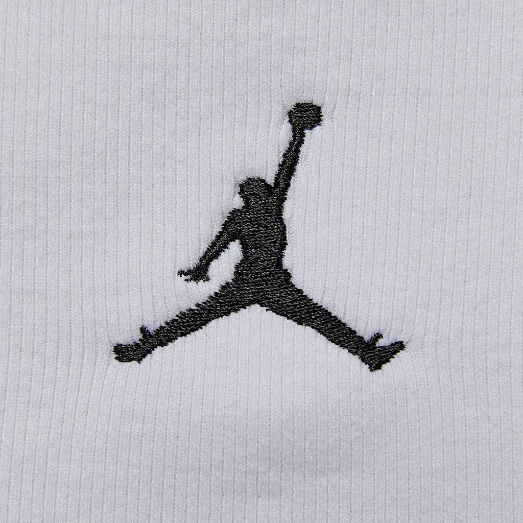 Jordan Round Neck Fashion Soft Sleeveless T-Shirt Women Tops White HF9475-100