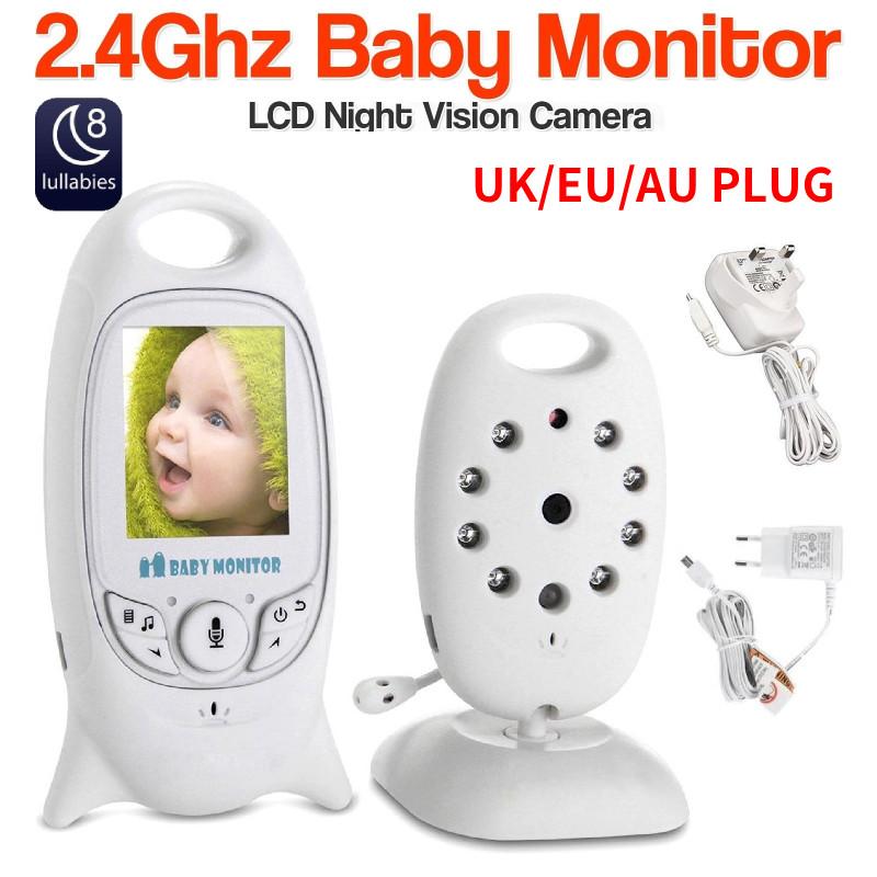 Vb601 Baby Monitor High Definition Lcd Display With Two Way Talk And Adjustable Brightness