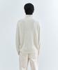 Musinsa Standard [Victoria Wool] Minimal Ribbed Turtleneck Knit [Cream]