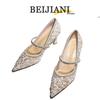 BEIJIANI Schafsleder Muschel High Heels Spitzschuhe Stilettos - Brautjungfern- & Hochzeitskleid Schuhe