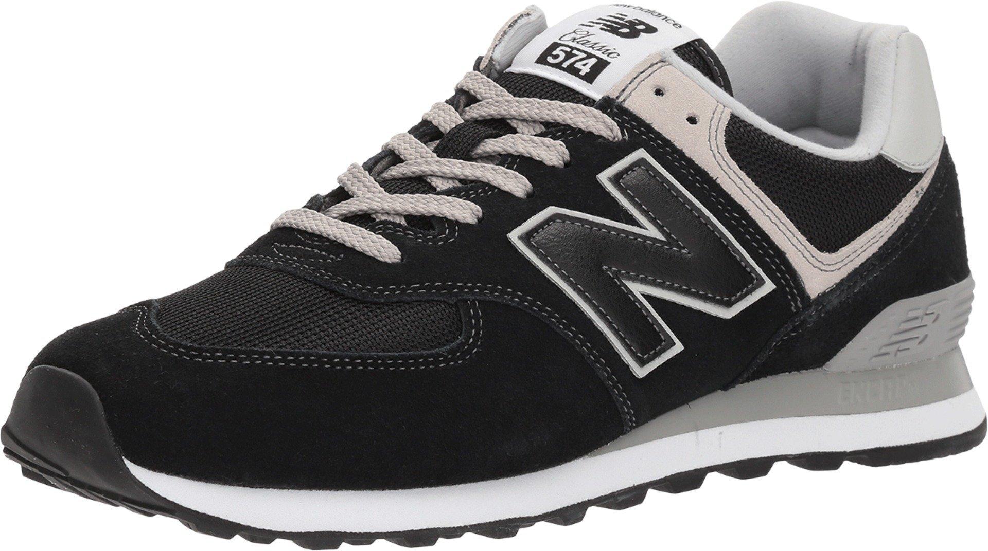 

New Balance Backpack 574 V2 Size Men s Sneakers, Black/Black, 6.5 чёрный