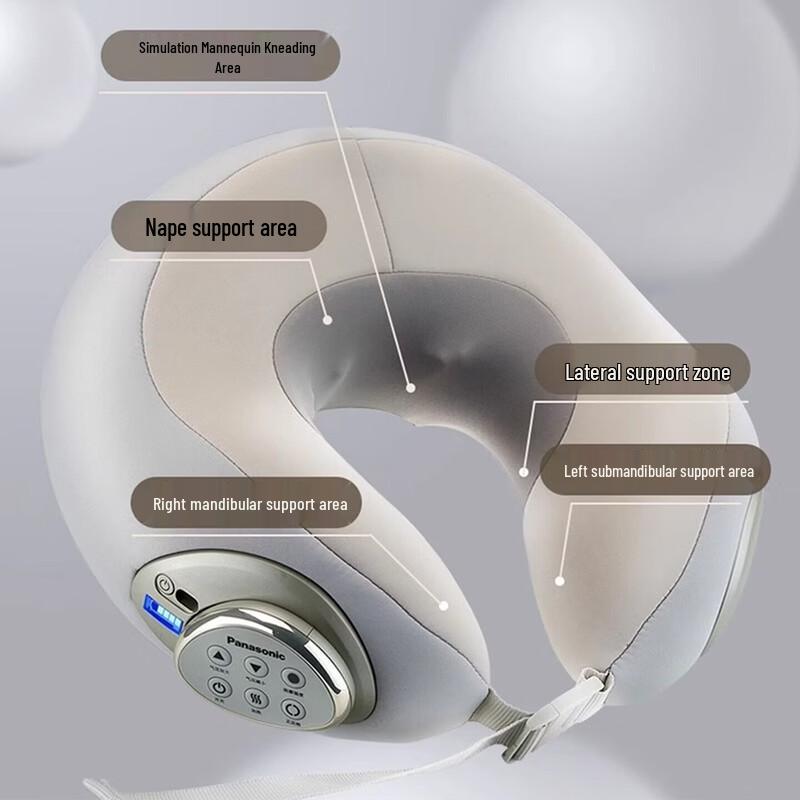 Panasonic Neck Massager with Heat and Airbag Kneading CN plug (adapter included)