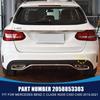 Rear Bumper Tow Hook Cover for Mercedes Benz C Class W205 Sedan C300 C400 C43AMG 2019 2020 2021 Towing Hook Eye Cap 2058853303 Right Passenger Side
