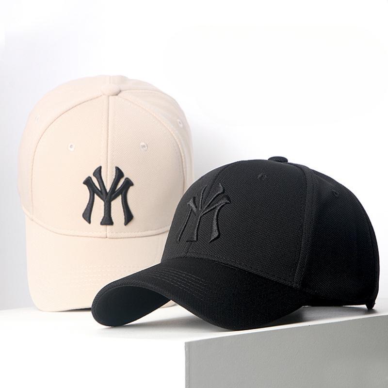 New Embroidered Hat for Men and Women Korean Style Fashion Baseball Cap Hard Top Stylish Fashion Brand Baseball Cap Sun Hat