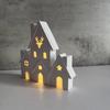 Detailed Christmas Castles Decorations Mold Sturdy Silicone Castles Decors Mold For Crafting Christmas Castles Figure