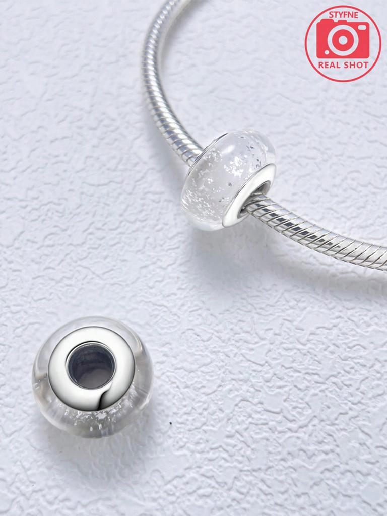Charms Plata Colored Bubble Beads Charm Copper Plated Fit Charms Copperoriginal Bracelet For Jewelry Making Diy Charm