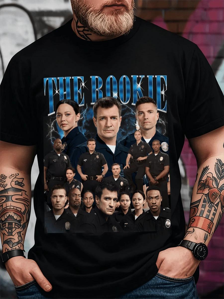 

Retro 90 s The Rookie Vintage T-Shirt, The Rookie Bootleg Fan Tee Graphic T-Shirt, Gift For Woman And Man Unisex T-Shirt 5XL різнокольоровий