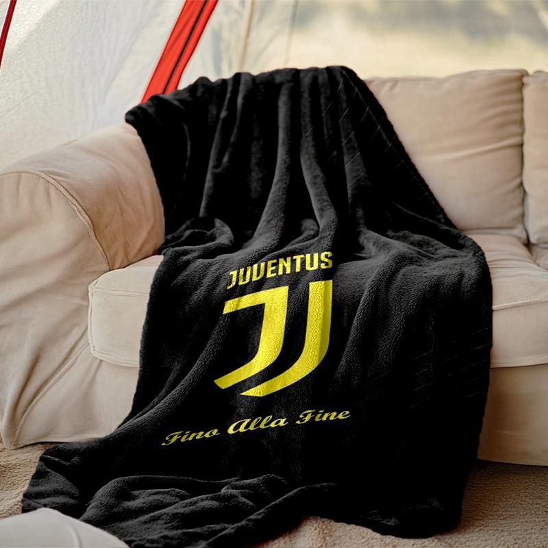 1 Stück Juventus Fußballclub Decke, Super Kuschelige Bedruckte Heimdecke, Ganzjahreswärme
