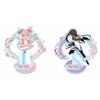 Puella Magi Madoka Magica der Film [Teil 3] Rebellion Platin Zakka Acryl-Diorama Vol.1 Komplettes Set von 2 (Madoka Kaname und Homura Akemi) Ca.