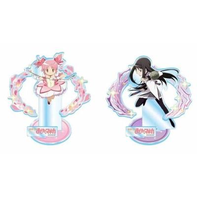 Puella Magi Madoka Magica the Movie [Part 3] Rebellion Platinum Zakka Acrylic Diorama Vol.1 Complete Set of 2 (Madoka Kaname and Homura Akemi) Approx.