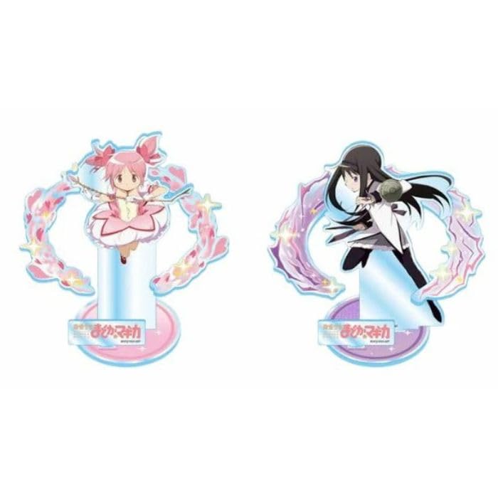 

Puella Magi Madoka Magica the Movie [Part 3] Rebellion Platinum Zakka Acrylic Diorama Vol.1 Complete Set of 2 (Madoka Kaname and Homura Akemi) Approx.