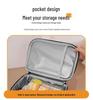 Waterproof Oxford Insulated Lunch Bag - Large Capacity, Portable, Single Shoulder Camping Picnic Bag
