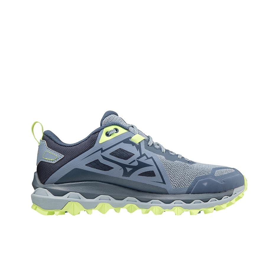 Mizuno Mujin 8 Trail Running Shoes Women Sneakers Light-Gray J1GK217001
