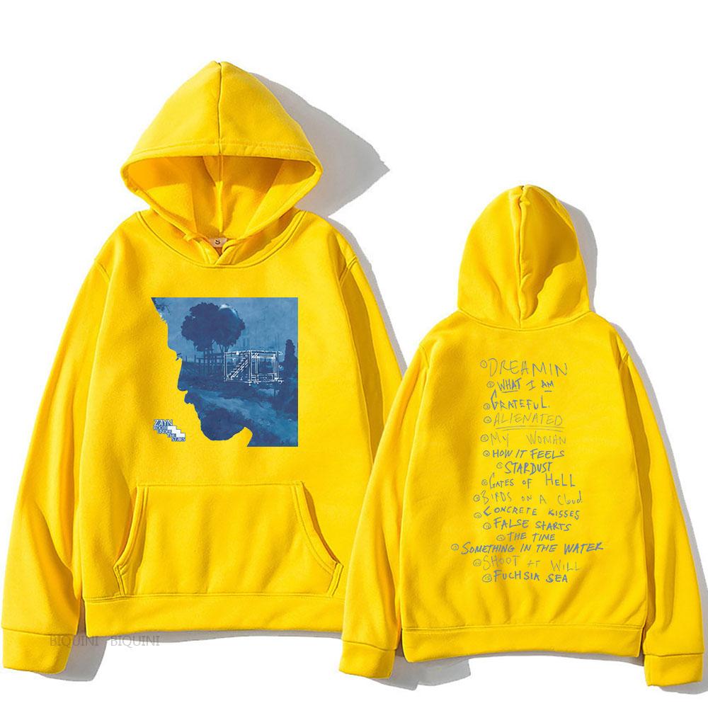 Zayn Malik Under The Stairs Album Printing Hoodies Winter Men Women Long Sleeve Sweatshirts Streetwear Hoody