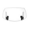 Motorcycle Windshield Extension Windscreen Deflector Adjustable Clip-On Windshield Universal For Most Motorcycle