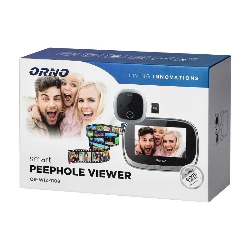 Electronic Door Viewer 4.3' With Recording Function - On-Wiz-1108