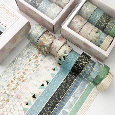 10 τμχ Tape Set Handbook Tape DIY Decorative Handbook Tape Tape Paper Adhesive Creative