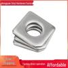 304 Stainless Steel Galvanized Square Washer with Holes and Square Nut