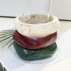3/4 Pcs Thickened Irregular Resin Bracelet Wide Cuff Bracelet Set Exaggerated Chunky Bangles  Gifts