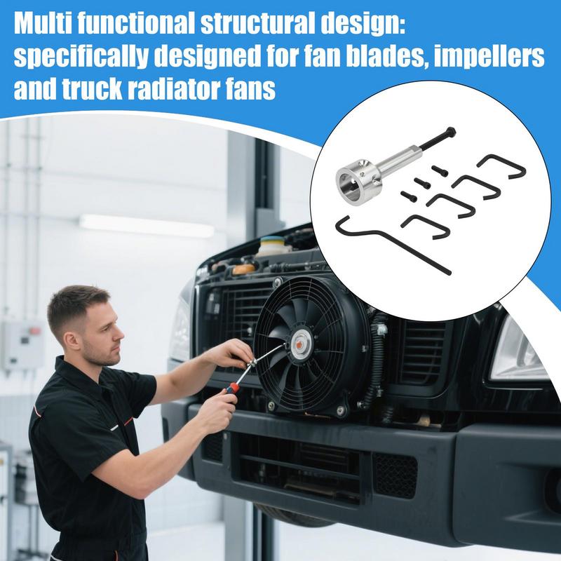 

Инструмент для снятия ступицы Съемник вентилятора Сверхпрочный инструмент для снятия Экстрактор крыльчатки вентилятора Для магазина радиаторов Автомобильный Промышленный Велосипед Женский CHINA