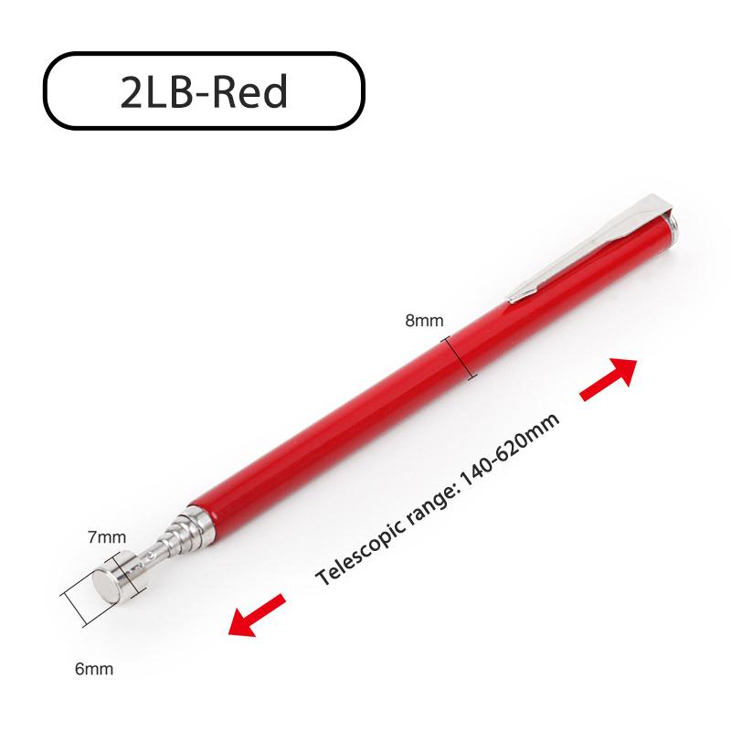 

Телескопическая магнитная ручка для ремонта автомобиля, регулируемый всасывающий стержень, палка для сбора гаек, болтов с легкими автомобильными аксессуарами