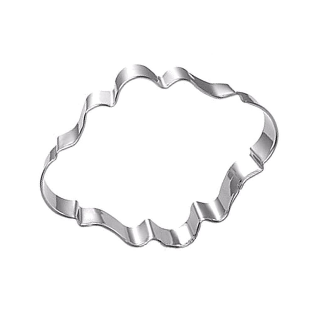 Stainless Petal Cutter Mould Biscuit Cake Cookie Fondant Cutting Baking Mould Pastry Decorating Tool