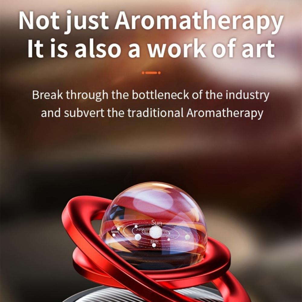 Sonnensystem Auto-Aromatherapie-Diffusor Rotierende Duftdekoration