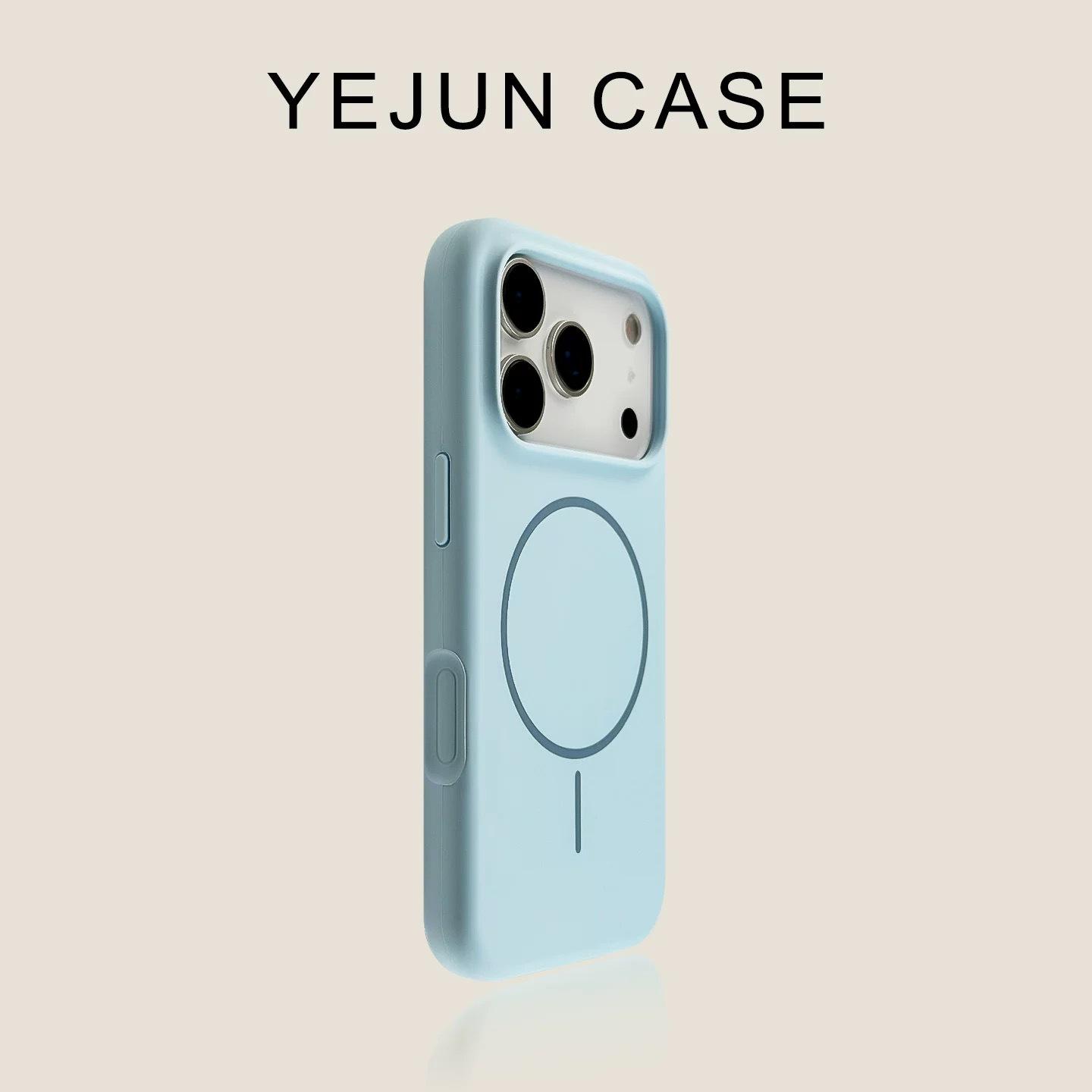 

AI integrated camera button is suitable for iPhone17PROMAX thin ring magnetic mobile phone case Apple 16 liquid silicone. iPhone 17
