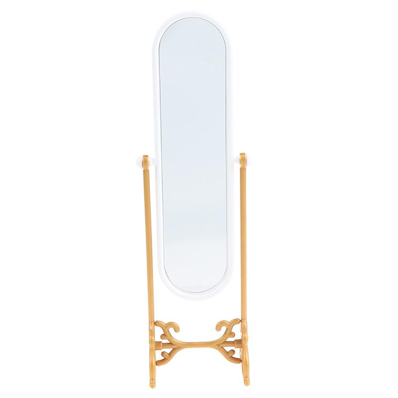 

Mini Doll House Full-Length Dressing Mirror Model Furniture Toy