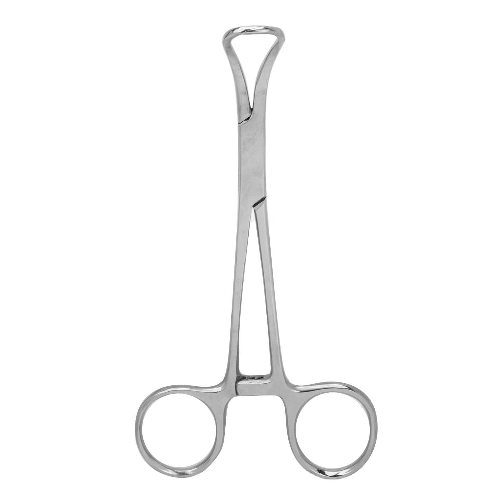 

Tongue Piercing Pliers Stainless Steel Ergonomic Design Tongue Piercing Forceps Clamps Tool for