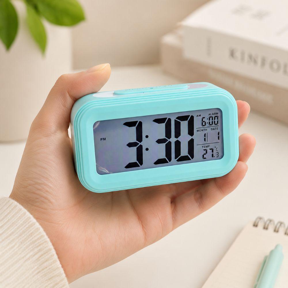 Multifunctional Digital Alarm Clock Backlight Display Night Light New LED Alarm Clock  Home Decor