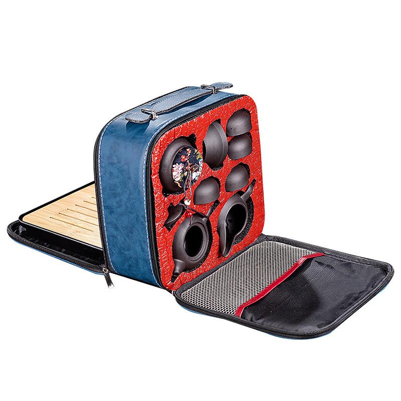 Portable Chinese Ceramic Zisha Travel Tea Set