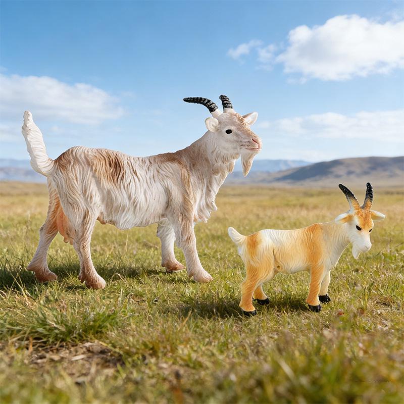 Cross-border Animal Simulation Model Set: Sheep, Sow, Dairy Cow, Horse - Children's Cognitive Toy