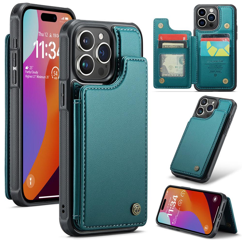 Flip Leather Wallet Phone Case For iPhone 16 15 14 Plus 13 12 11 Pro Max 6S 7 8 Plus SE Credit Card Shockproof Cover Coque