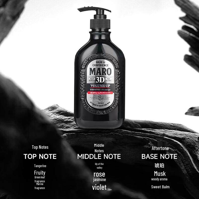 MARO 3D Volumizing Anti-Dandruff Men's Shampoo