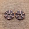 Circle Flat Position Spacer Beads Alloy Blank Disc Bulk Beaded Jewelry Making Supplies For DIY Charm