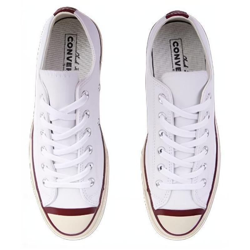 Converse Chuck 70 Retro Letterman Low Top Comfortable Casual Low-Top Canvas Unisex White