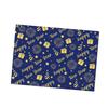 5Pcs Christmas Wrapping Paper Gold Foil Gift Wrap with Holiday Tree Designs Flower Bouquet Packing Paper for DIY Present Packaging