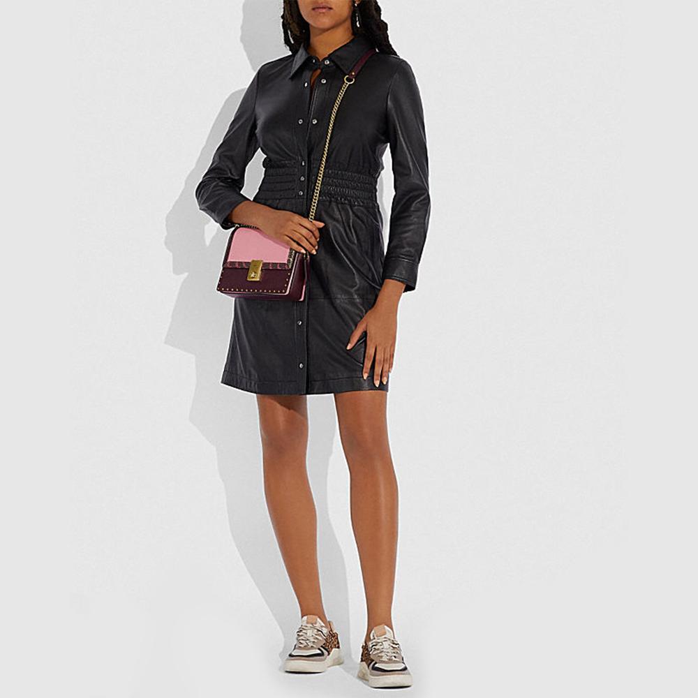New COACH Hutton Shoulder Bags C0805-B4S8Y