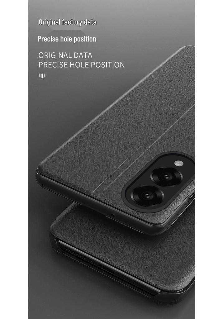 Honor 90 Lite/Honor 300 Half-Window Flip Case with Drop-Proof Magnetic Protection