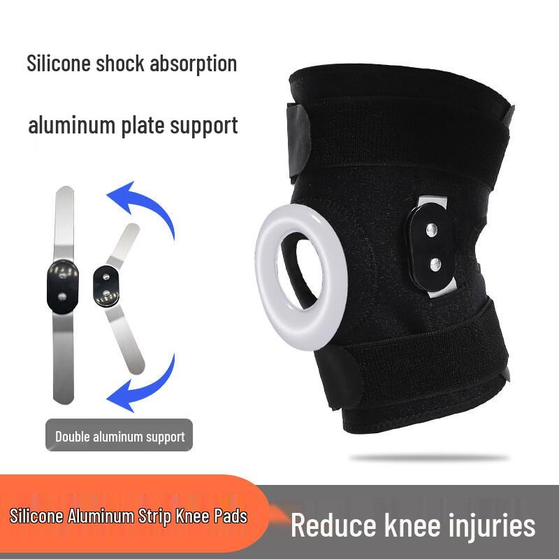 TULX Sports Knee Brace with Silicone and Aluminum Support