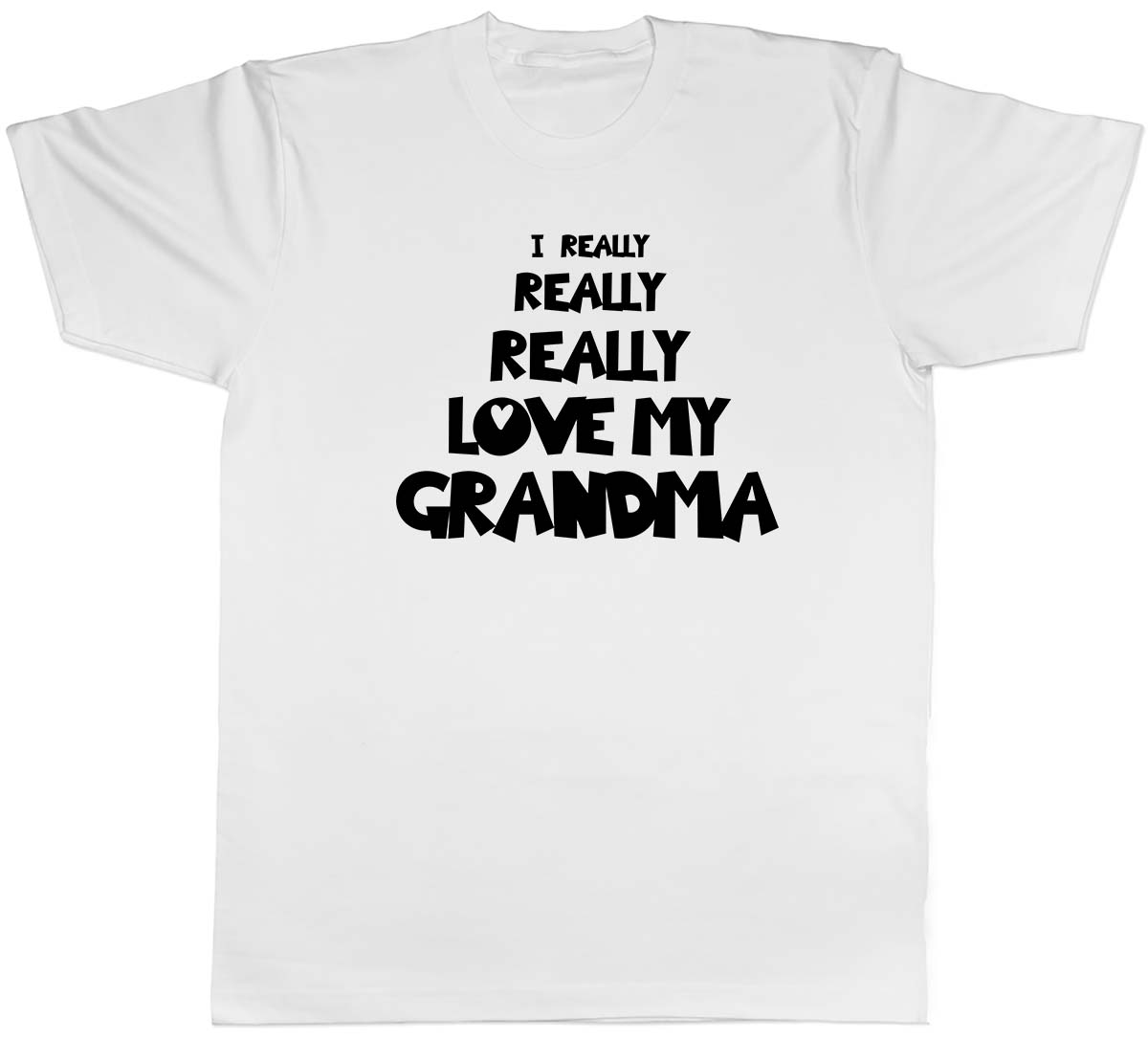 I Really Really Love My Grandma Mens Unisex T-Shirt Tee S
